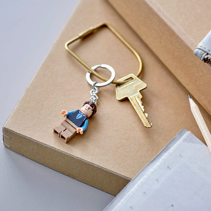 LEGO® Ideas Chandler Keyring - Móc Khóa Chandler Bing Phim Friends - LEGO 854118 - Hình ảnh chi tiết 2