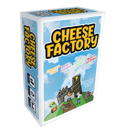 Cheese Factory Board Game - Trò chơi thẻ bài xây dựng nhà máy - Jason Anarchy Games