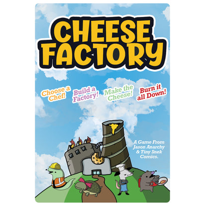 Cheese Factory Board Game - Trò chơi thẻ bài xây dựng nhà máy - Jason Anarchy Games