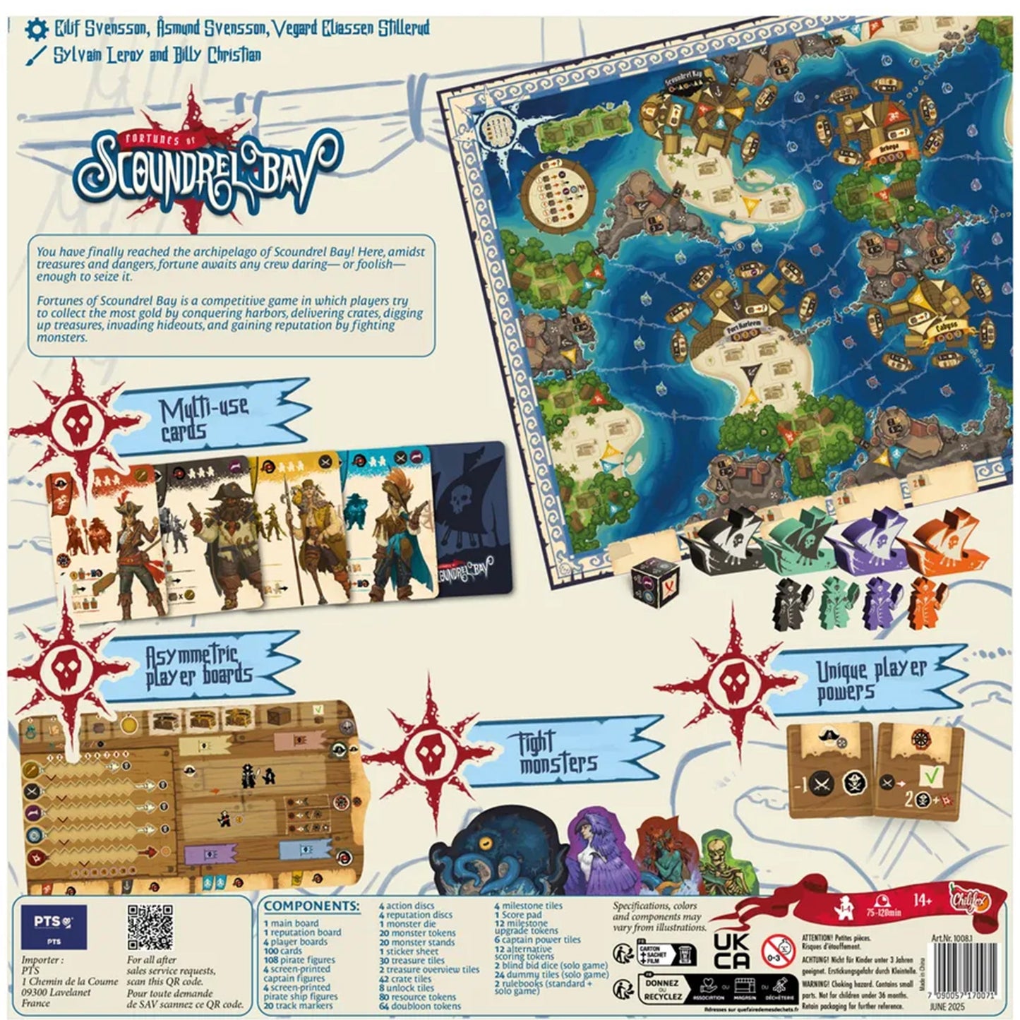 Fortunes of Scoundrel Bay Board Game