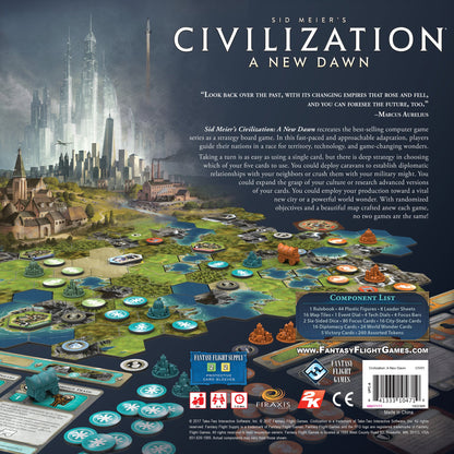 Sid Meier's Civilization: A New Dawn - Board Game Chiến Thuật Xây Dựng Đế Chế - Fantasy Flight Games - Hình ảnh chi tiết 2