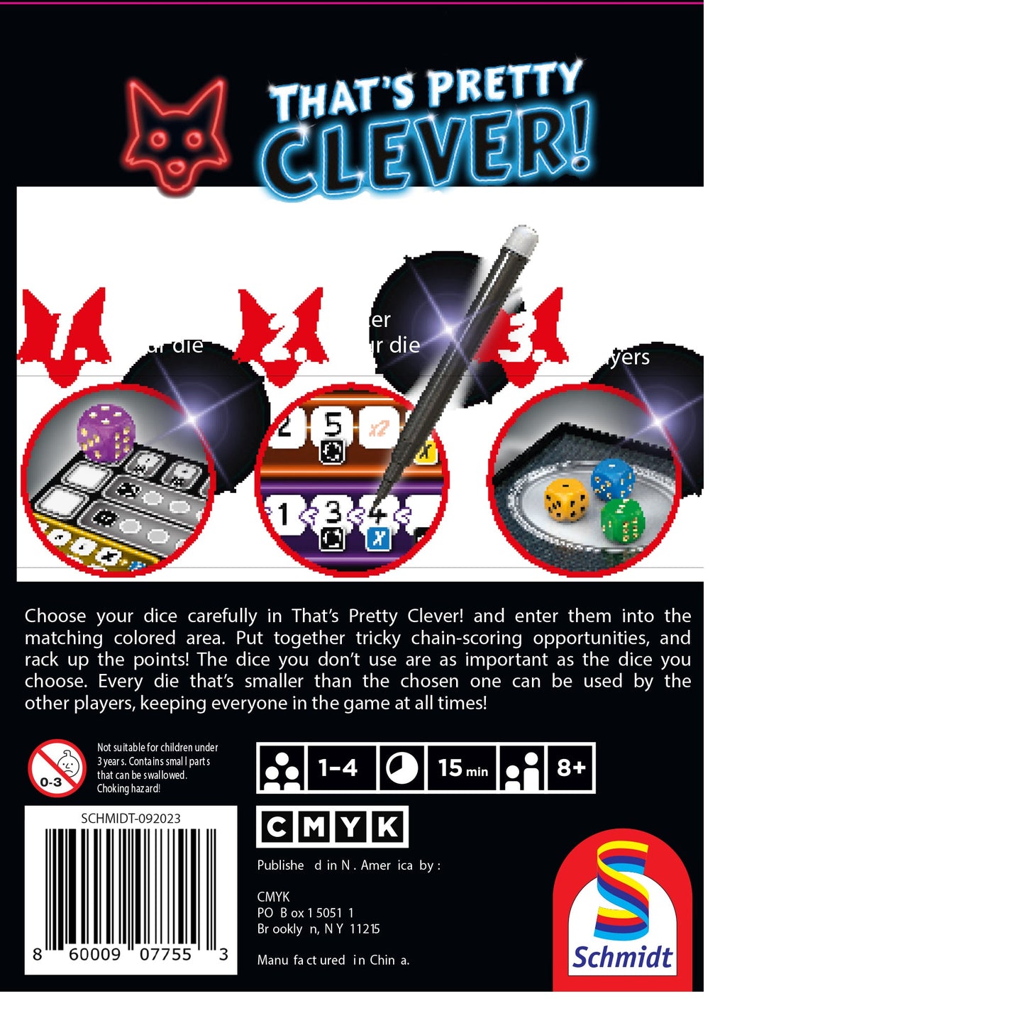 That's Pretty Clever - Board Game Trò Chơi Xúc Xắc Chiến Thuật - CMYK