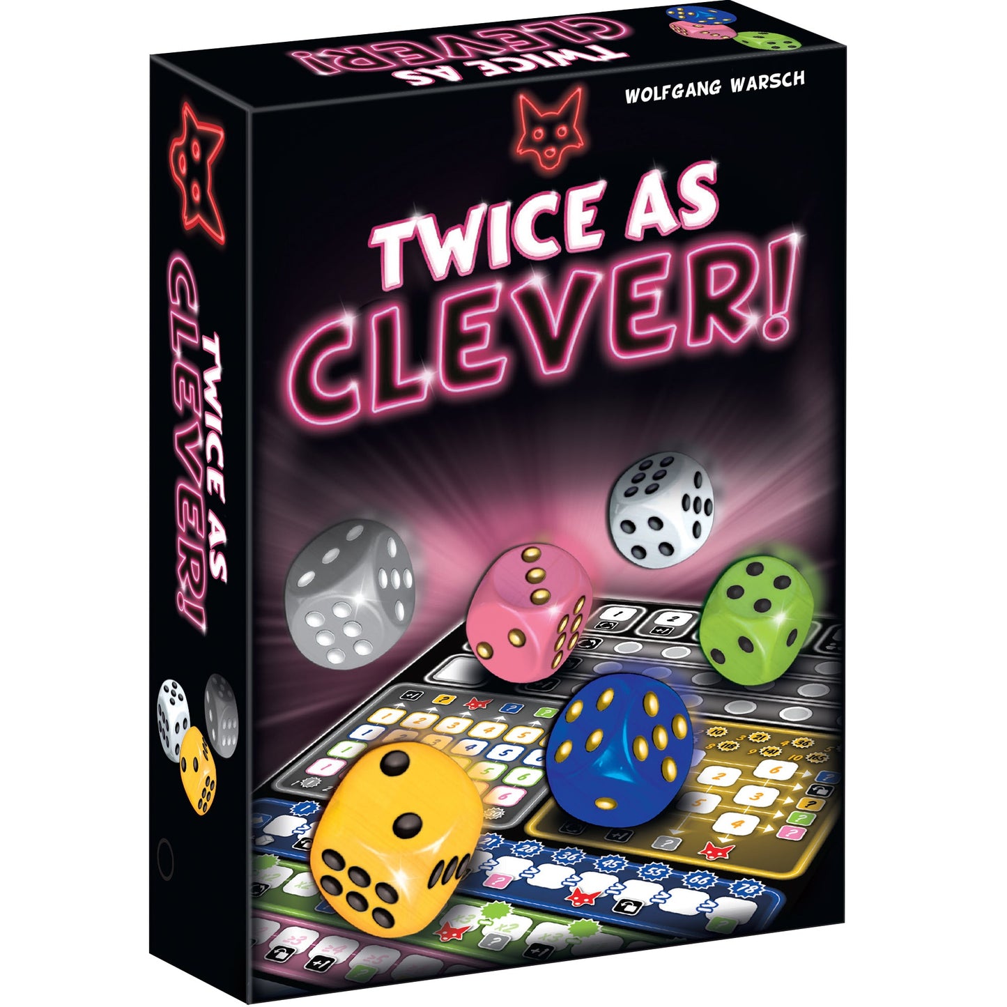 Twice as Clever Board Game - Trò Chơi Xúc Xắc Chiến Thuật - CMYK