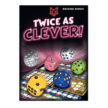 Twice as Clever Board Game - Trò Chơi Xúc Xắc Chiến Thuật - CMYK
