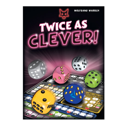 Twice as Clever Board Game - Trò Chơi Xúc Xắc Chiến Thuật - CMYK