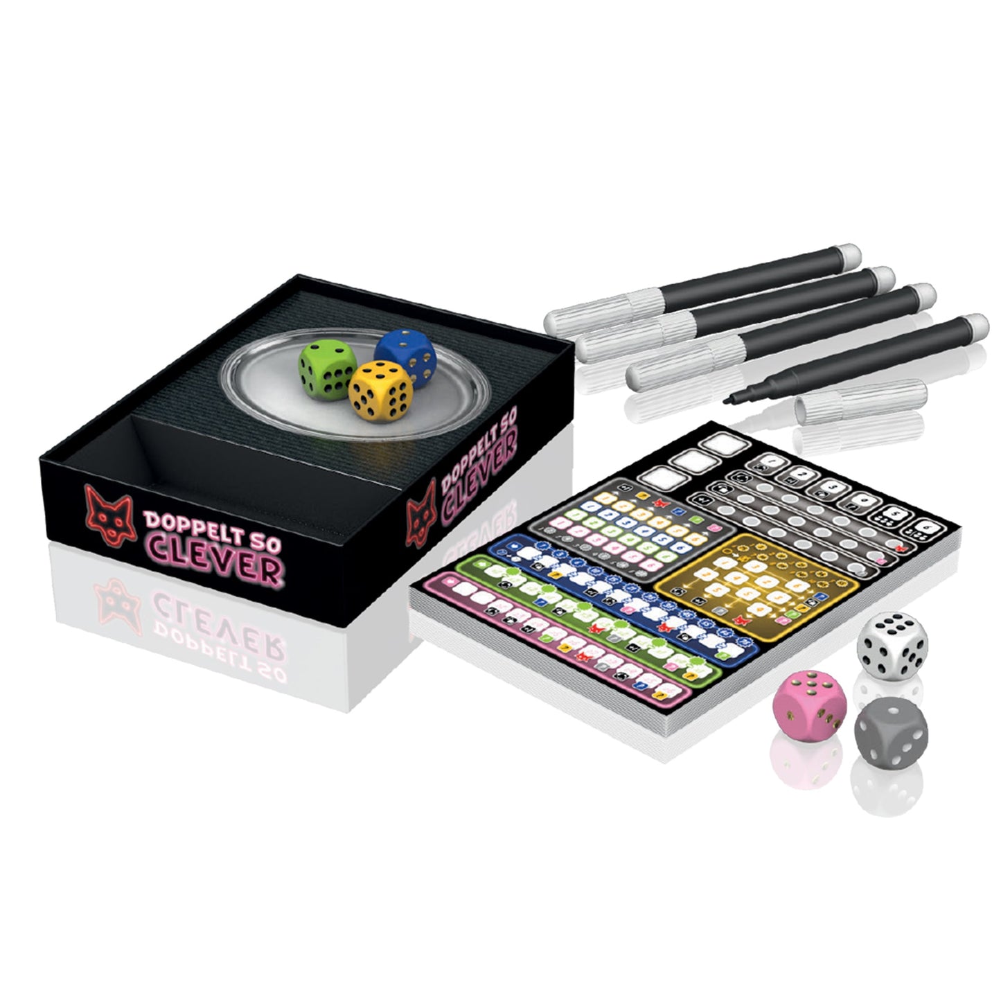 Twice as Clever Board Game - Trò Chơi Xúc Xắc Chiến Thuật - CMYK