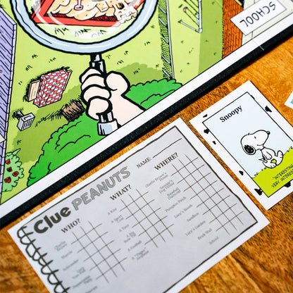 CLUE®: PEANUTS - Board Game Giải đố Bí ẩn - The Op Games