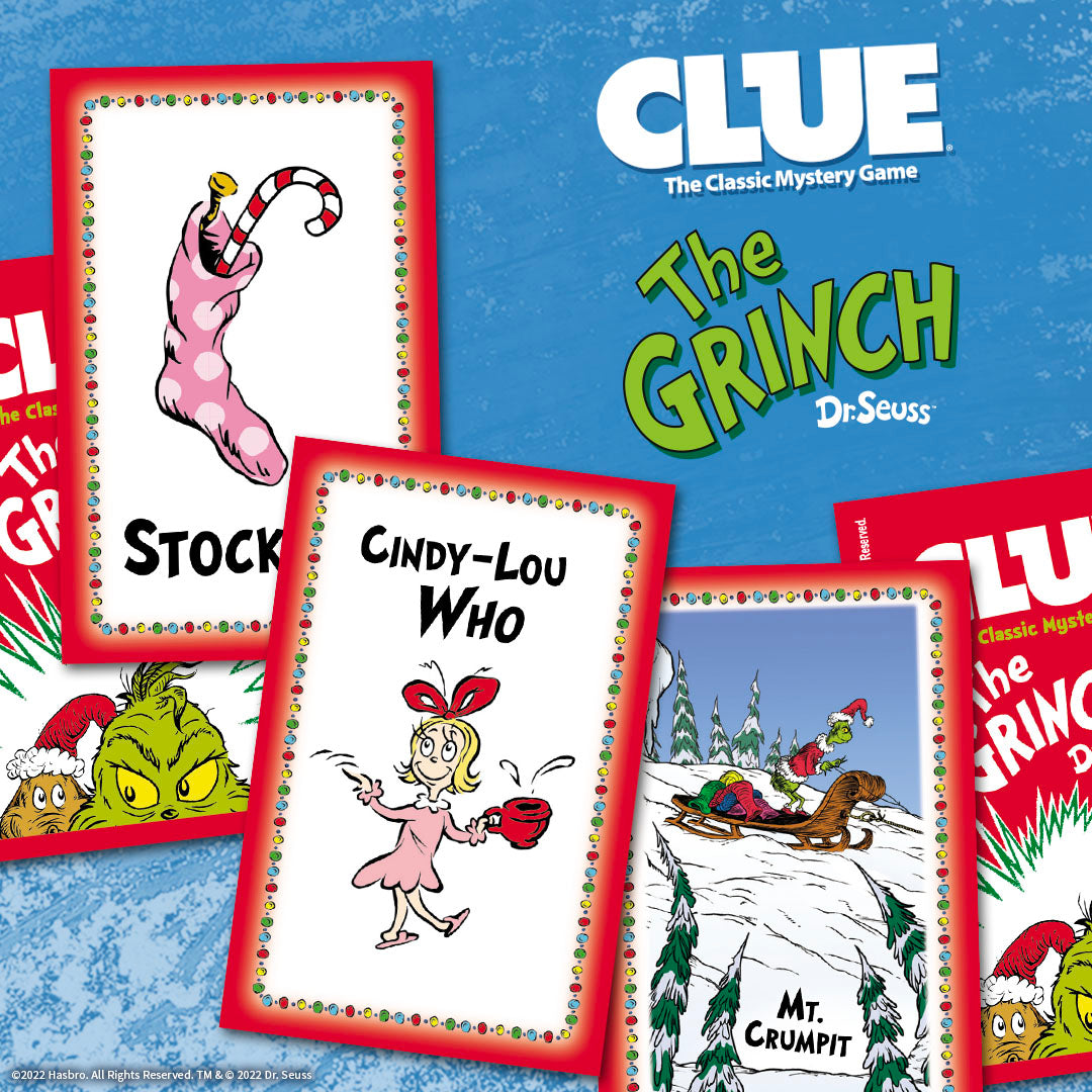 CLUE®: Grinch - Board Game Trinh Thám Giáng Sinh - The Op Games