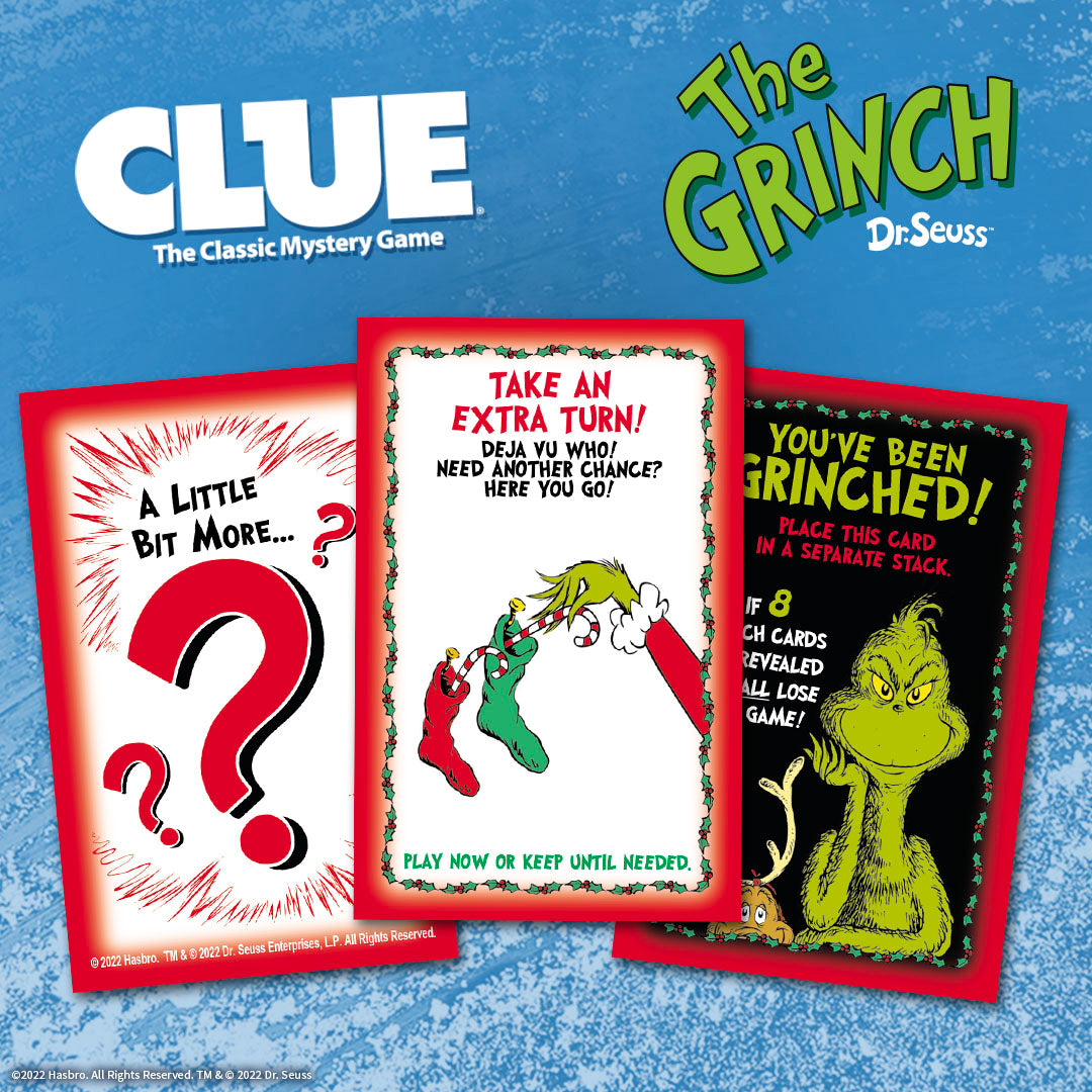CLUE®: Grinch - Board Game Trinh Thám Giáng Sinh - The Op Games