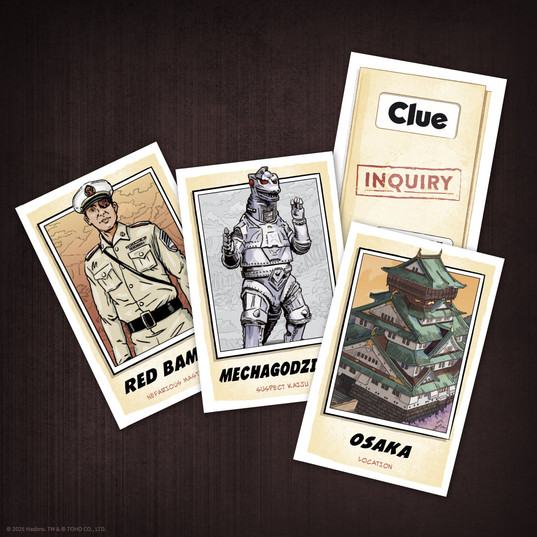 CLUE®: Godzilla - Trò chơi Board Game Trinh thám - The Op Games
