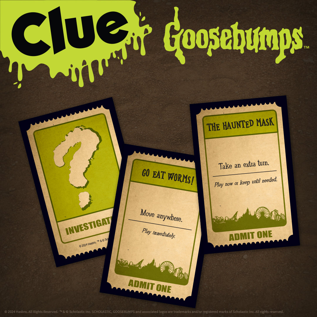 CLUE®: Goosebumps - Board Game Trinh Thám Kinh Dị - The Op Games