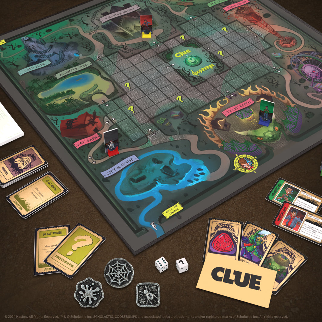CLUE®: Goosebumps - Board Game Trinh Thám Kinh Dị - The Op Games