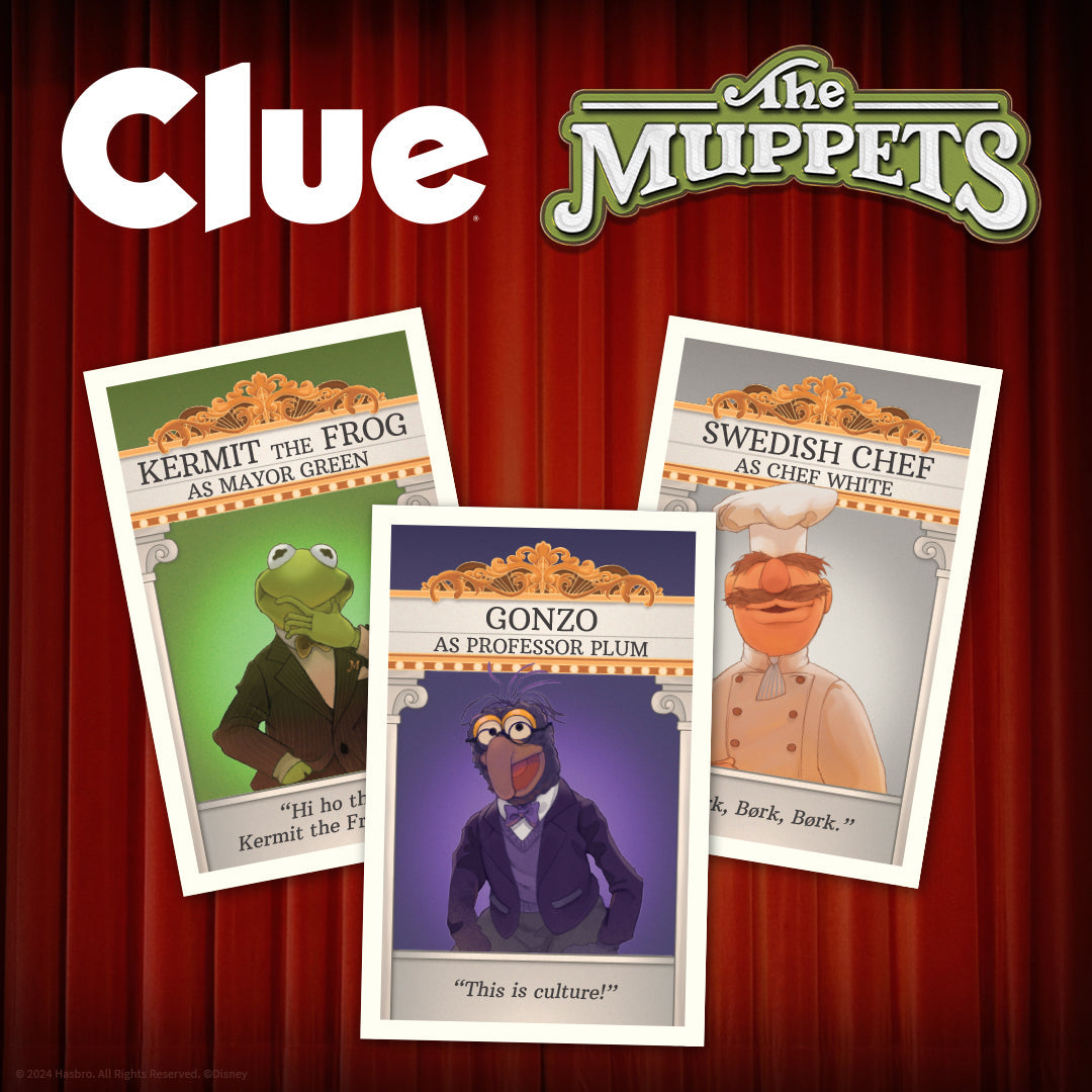CLUE®: Muppets - Board Game Trinh Thám - The Op Games