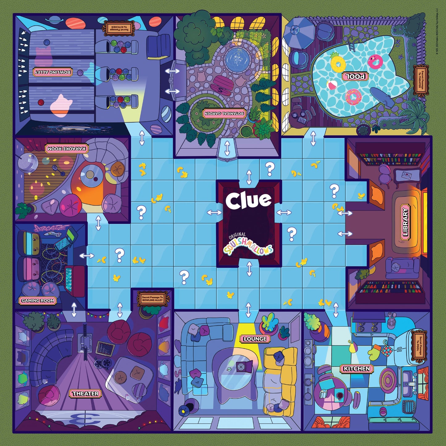Clue®: Original Squishmallows™ - Board game giải đố tìm thủ phạm - The Op Games