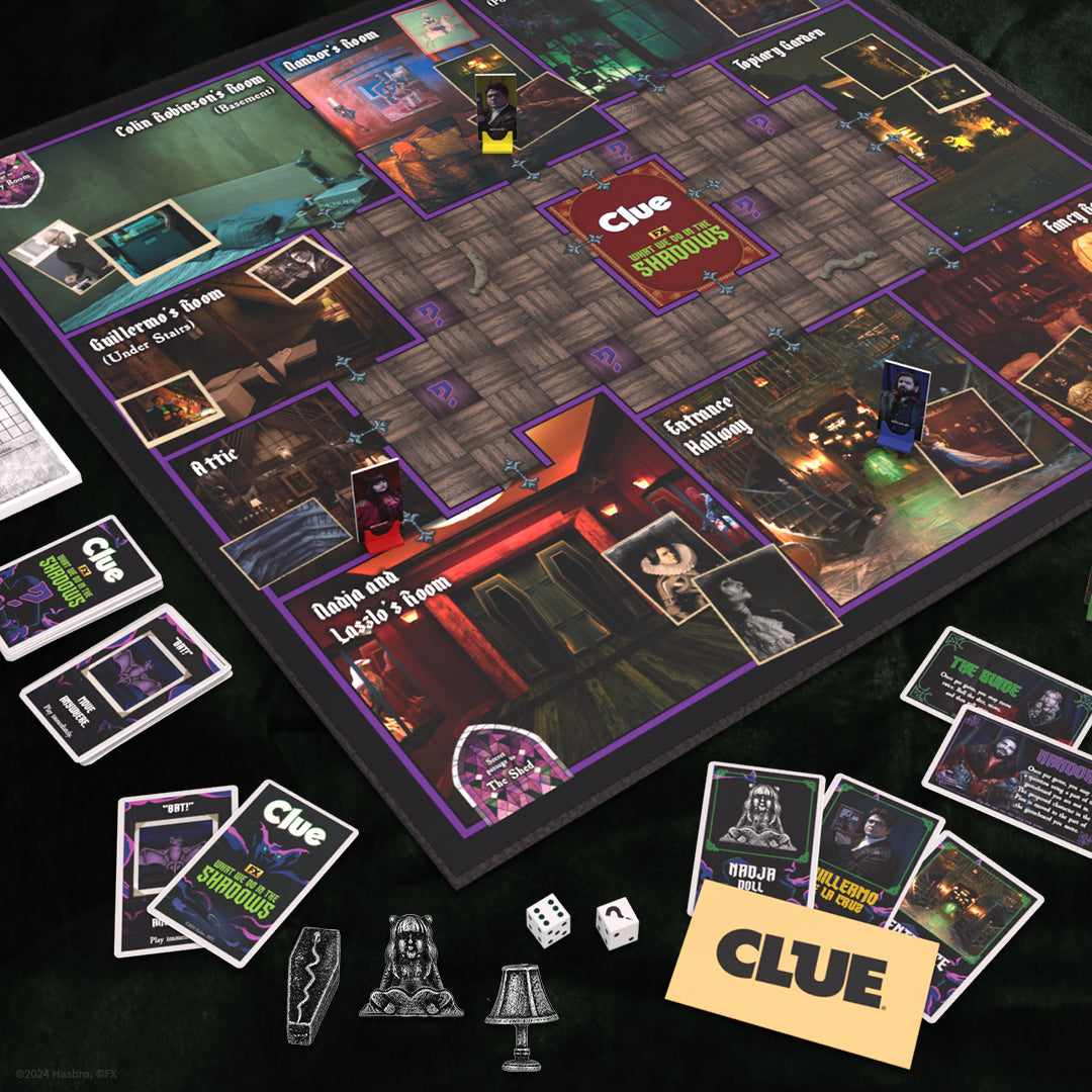 CLUE®: What We Do In The Shadows - Board Game Trinh Thám Kinh Dị - The Op Games