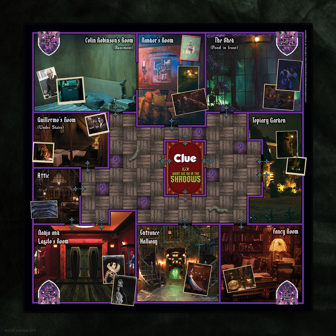 CLUE®: What We Do In The Shadows - Board Game Trinh Thám Kinh Dị - The Op Games