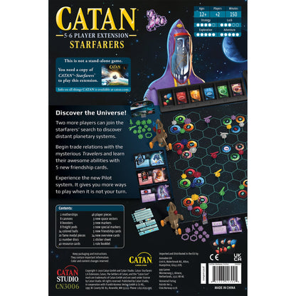 CATAN Starfarers 2nd Edition 5-6 Player Extension - Bản mở rộng board game chiến thuật - Asmodee