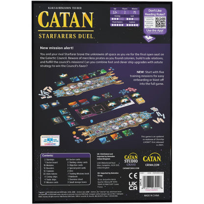 Catan Starfarers Duel - Board Game Khám Phá Không Gian 2 Người - CATAN Studio