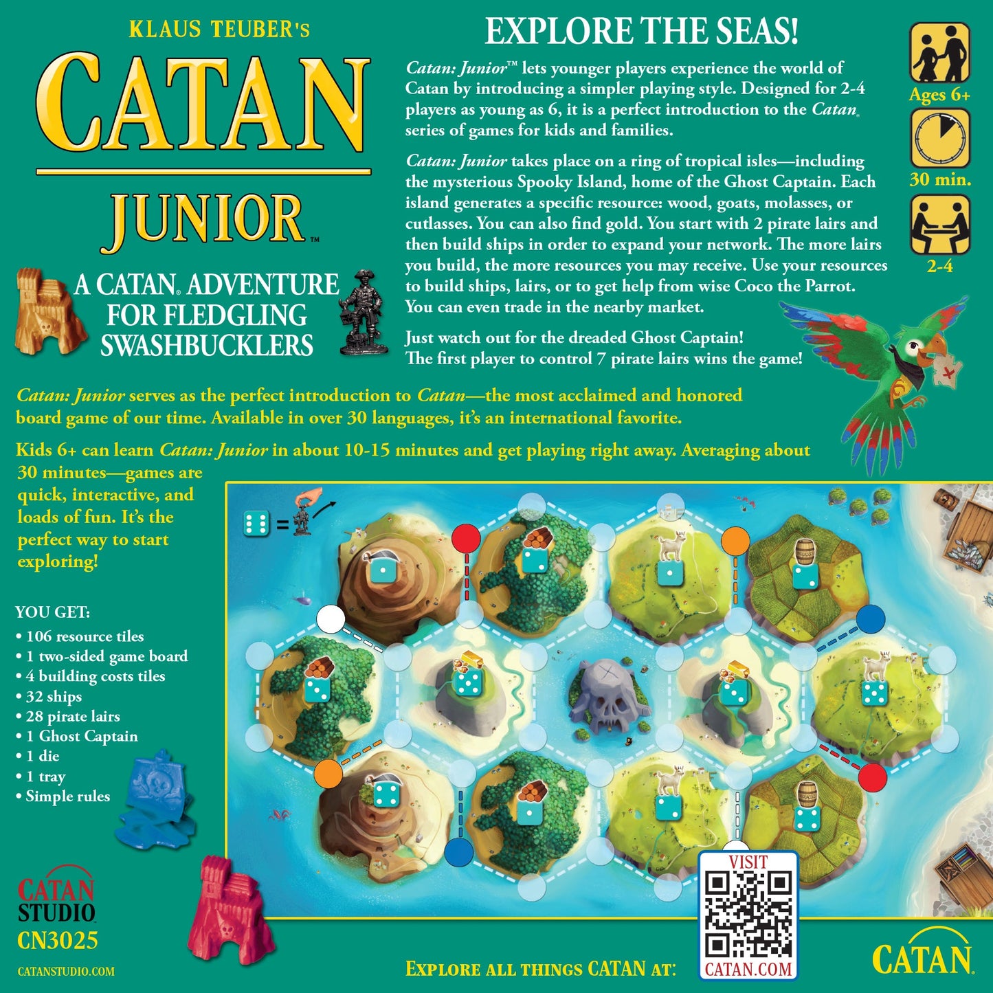 CATAN Junior - Trò chơi bàn cờ chiến thuật cho trẻ em - Catan Studio
