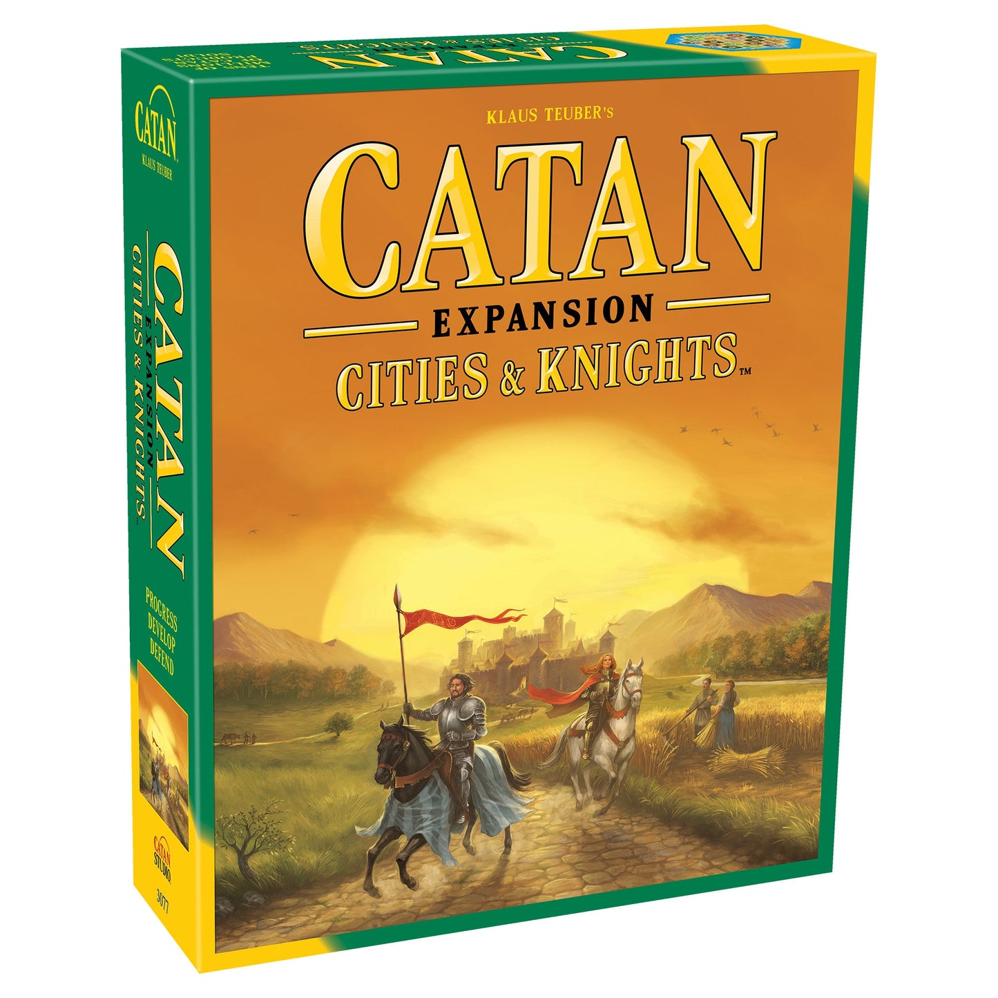 CATAN - Cities and Knights (5th Edition) - Bản mở rộng trò chơi chiến thuật - Catan Studio