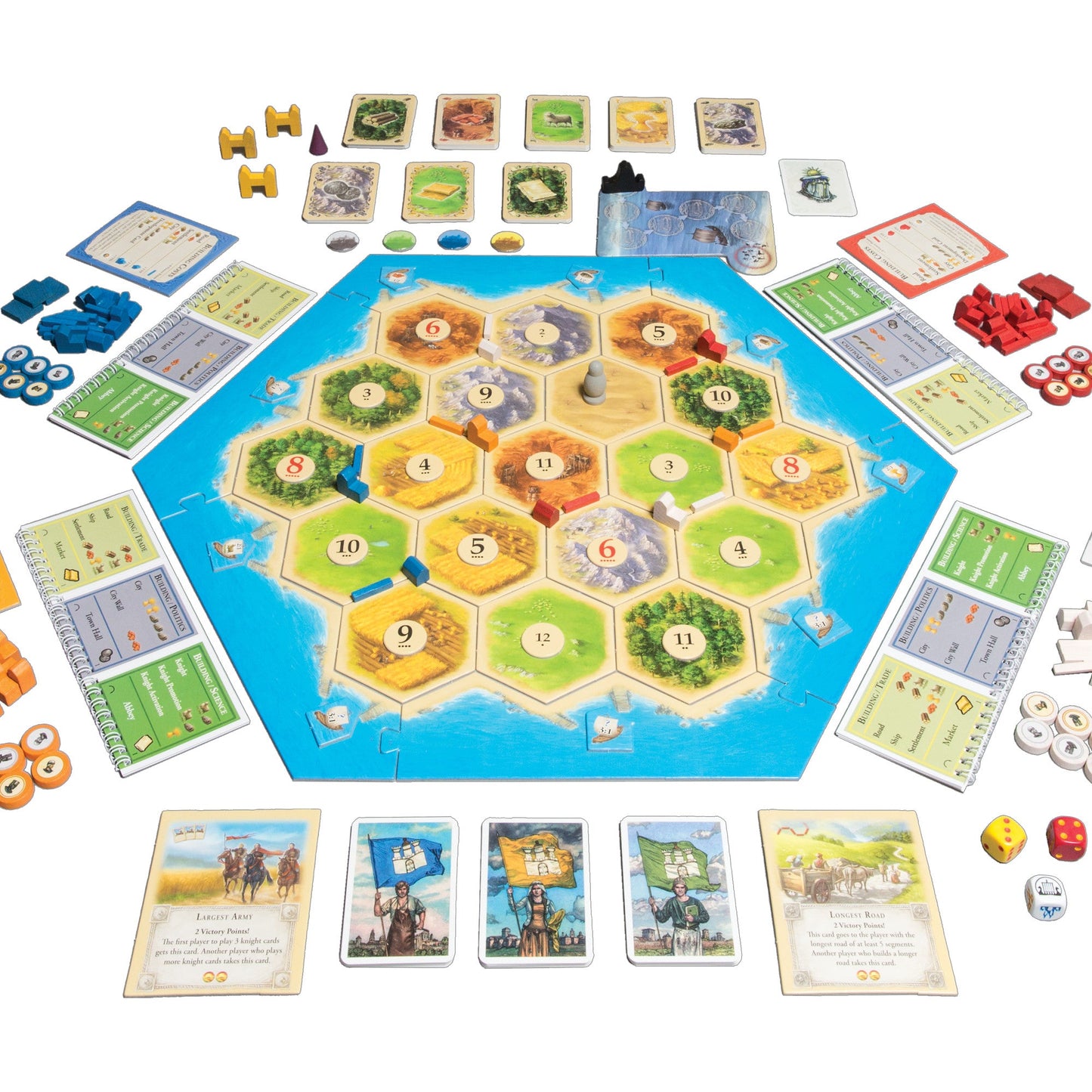 CATAN - Cities and Knights (5th Edition) - Bản mở rộng trò chơi chiến thuật - Catan Studio