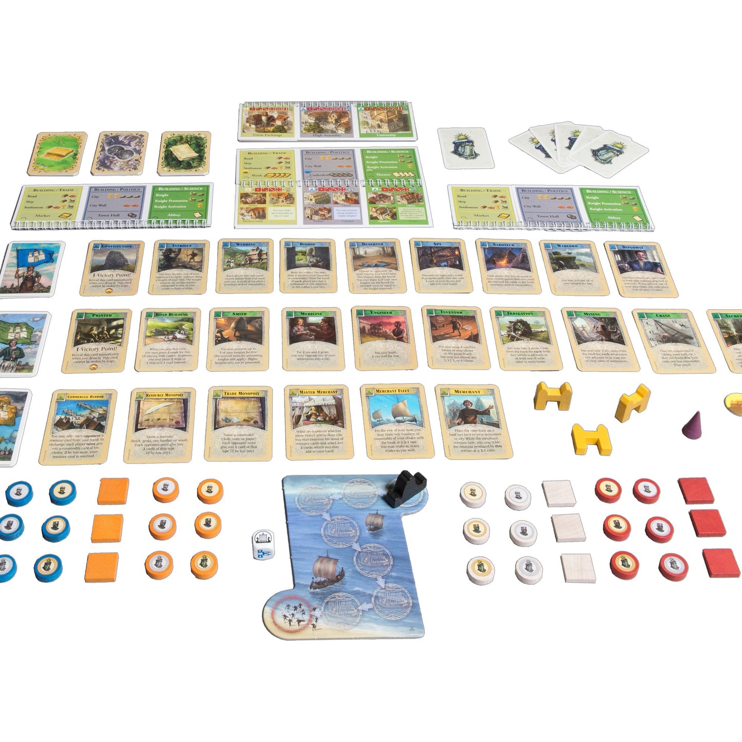 CATAN - Cities and Knights (5th Edition) - Bản mở rộng trò chơi chiến thuật - Catan Studio