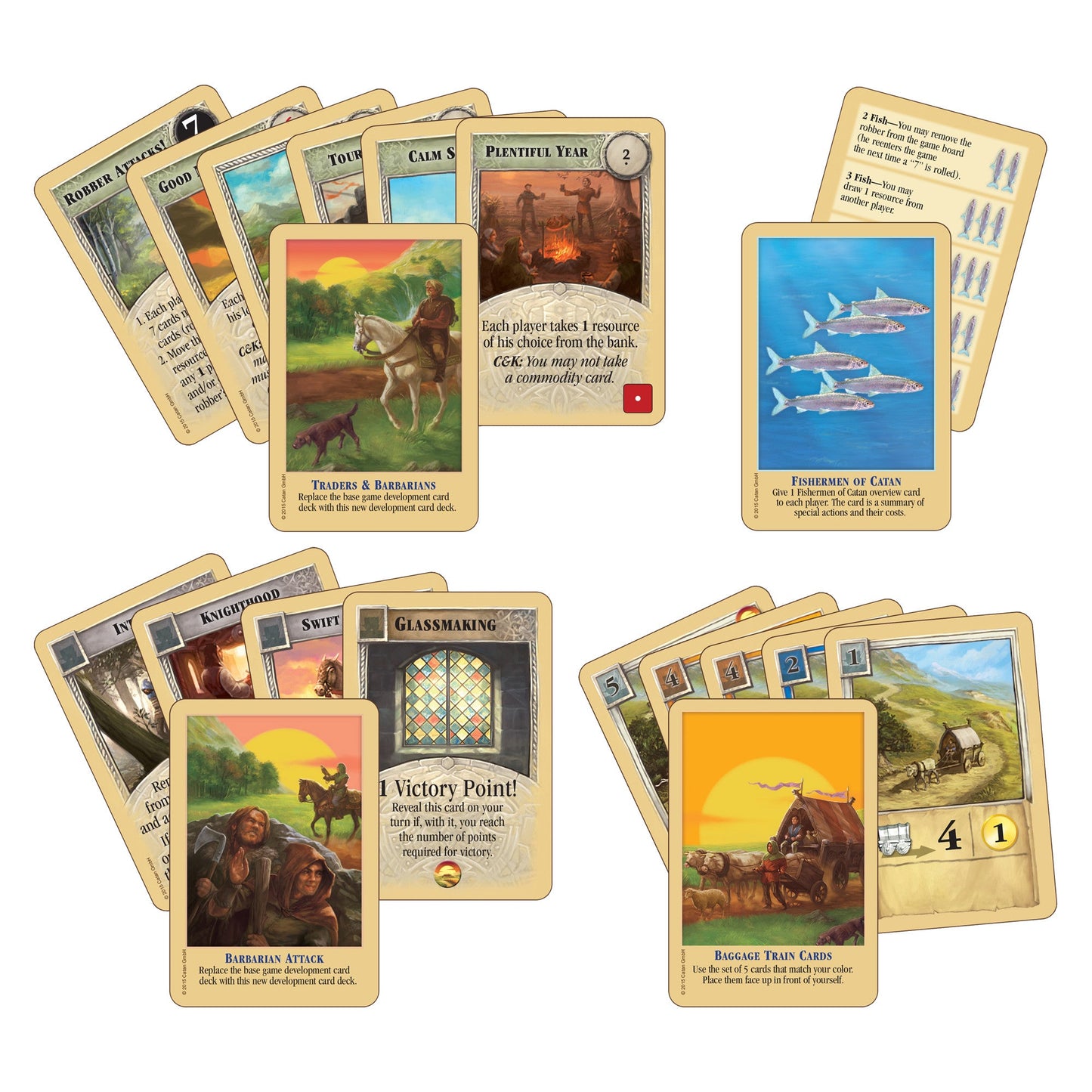 CATAN Traders & Barbarians Expansion - Bản mở rộng Board Game chiến thuật - Catan Studio