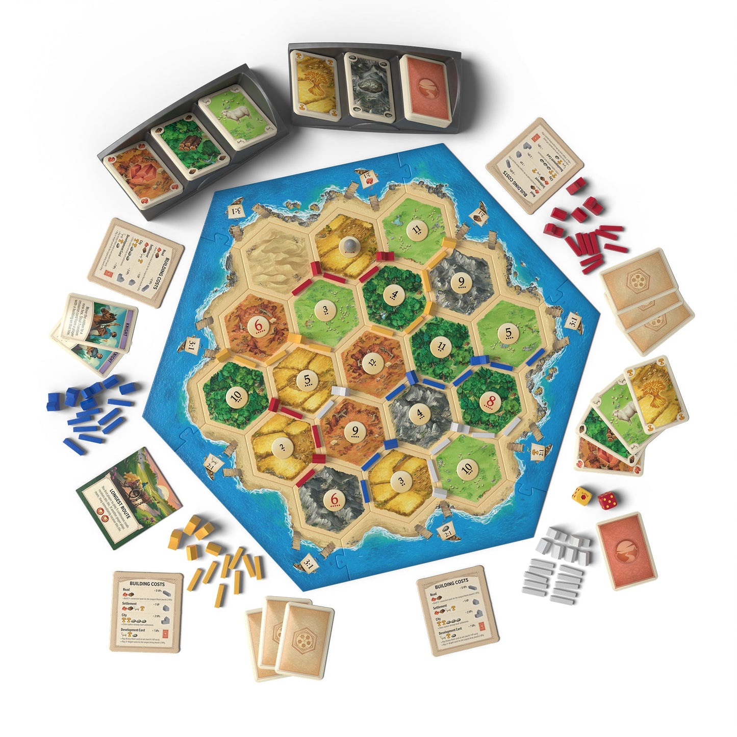 CATAN Board Game (6th Edition) - Trò chơi bàn cờ chiến thuật - Catan Studio