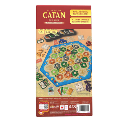 CATAN 5-6 Player Board Game Extension (6th Edition) - Bản mở rộng 5-6 người chơi - Catan Studio