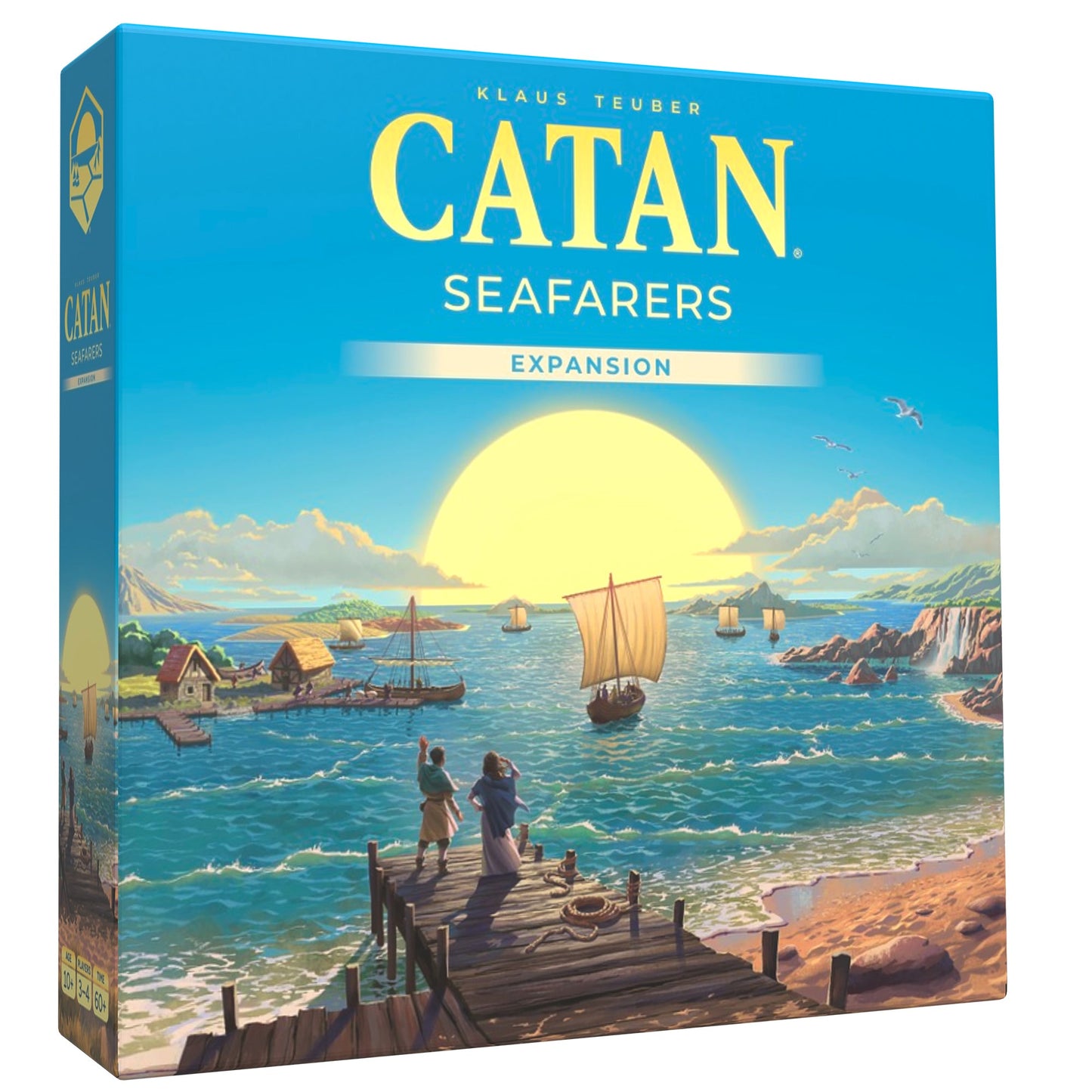 CATAN Seafarers Board Game Expansion (6th Edition) - Bản mở rộng board game chiến thuật - Catan Studio