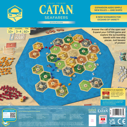 CATAN Seafarers Board Game Expansion (6th Edition) - Bản mở rộng board game chiến thuật - Catan Studio