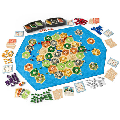CATAN Seafarers 5-6 Player Board Game Extension (6th Edition) - Bản mở rộng cho 5-6 người chơi - Catan Studio