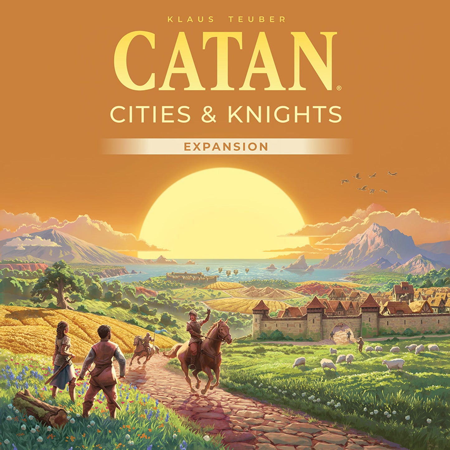 CATAN Cities & Knights Board Game Expansion (6th Edition) - Bản mở rộng Board Game - CATAN Studio