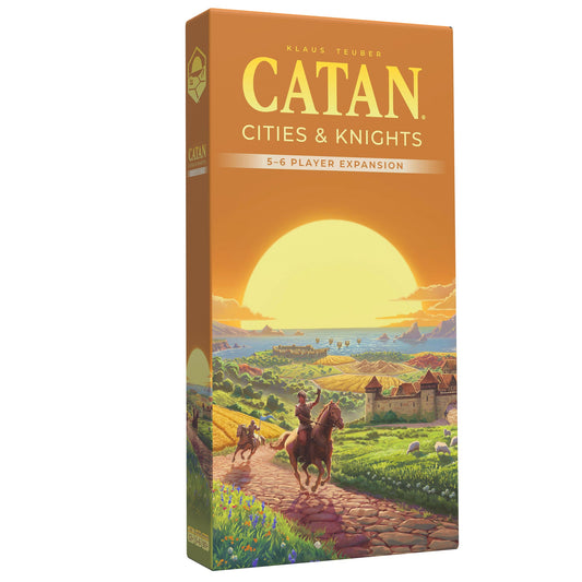 CATAN Cities & Knights 5-6 Player Extension (6th Edition) - Bản mở rộng trò chơi Board Game - Catan Studio