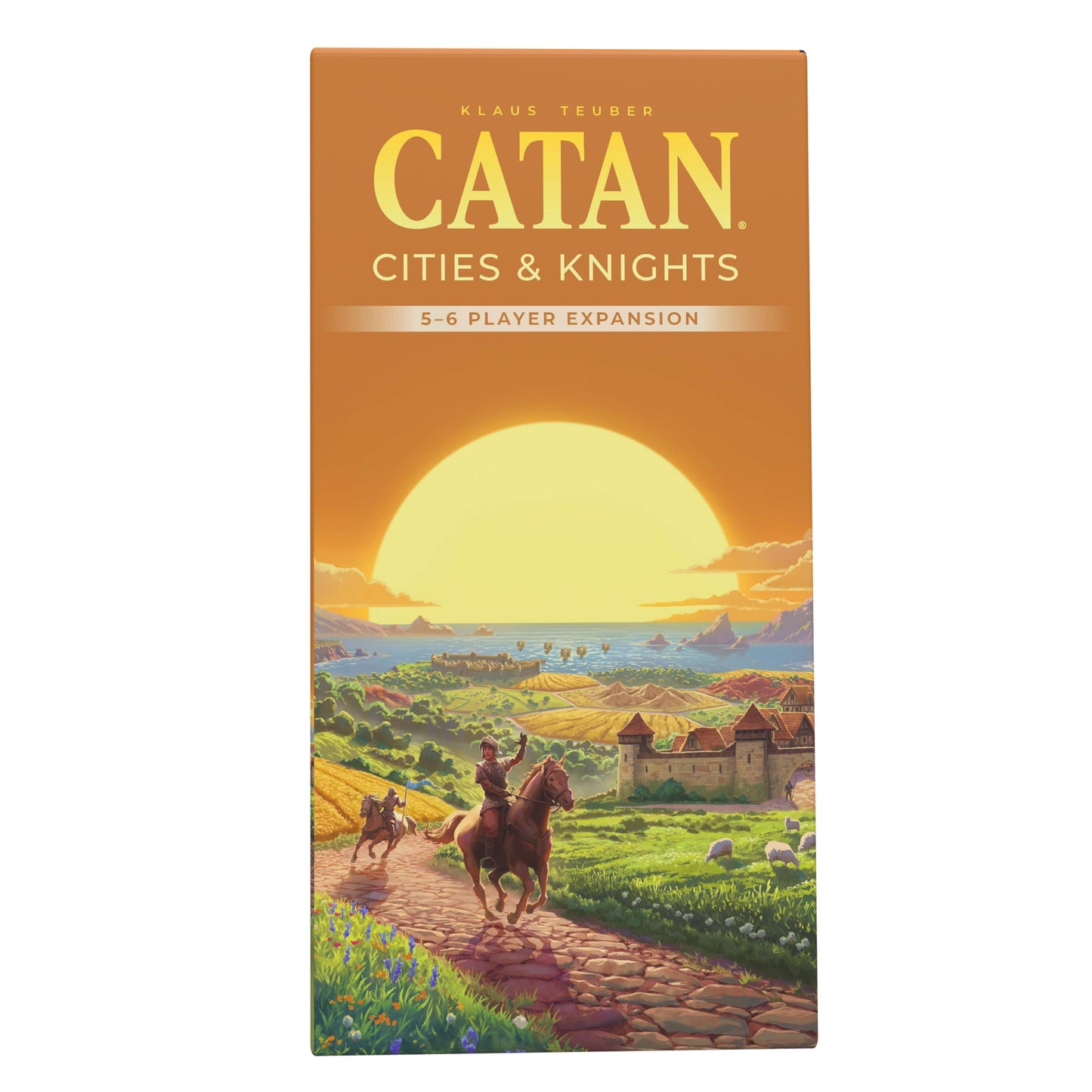 CATAN Cities & Knights 5-6 Player Extension (6th Edition) - Bản mở rộng trò chơi Board Game - Catan Studio