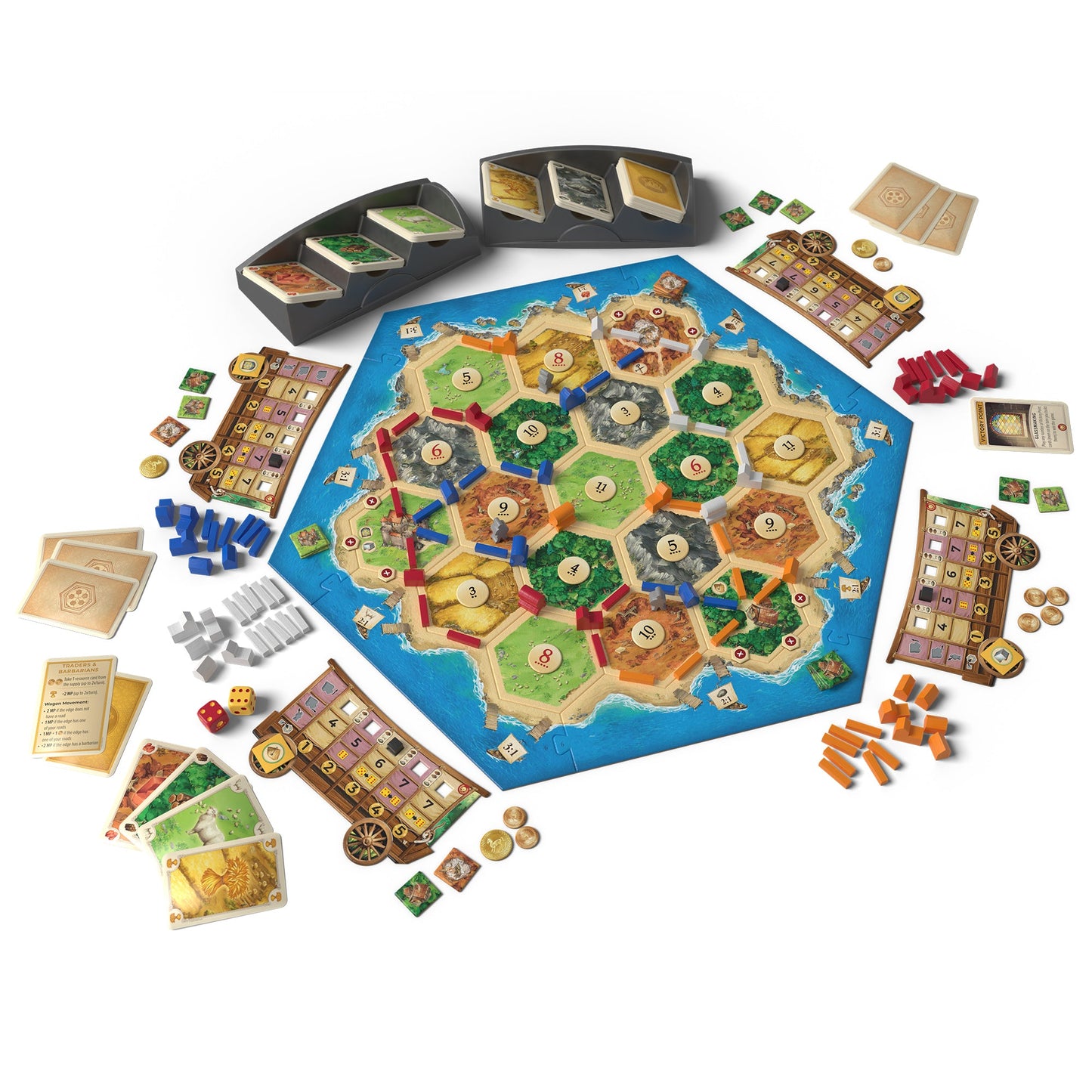 CATAN – Traders & Barbarians Expansion - Bản mở rộng Board Game chiến thuật - Catan Studio