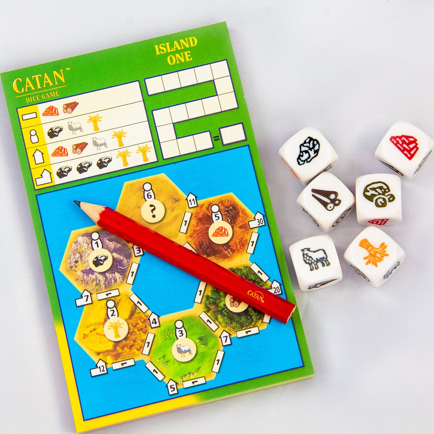 CATAN Dice Game - Trò chơi xúc xắc chiến thuật - Catan Studio