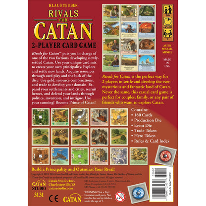 Rivals for CATAN Card Game - Board Game Chiến Thuật 2 Người - CATAN Studio