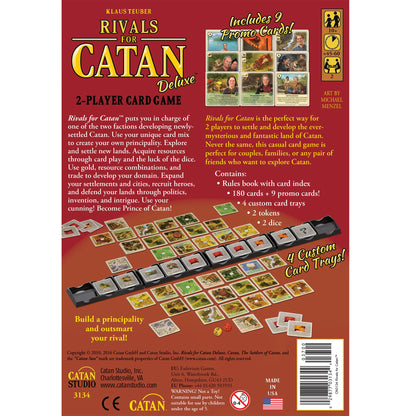 Rivals for CATAN Deluxe Edition - Board Game Thẻ Bài Chiến Thuật 2 Người - Catan Studio
