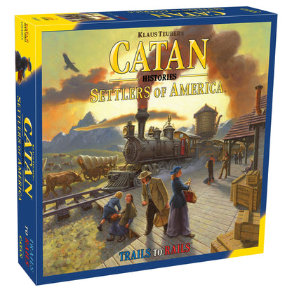CATAN Histories Settlers of America - Trò chơi bàn cờ chiến thuật - Catan Studio