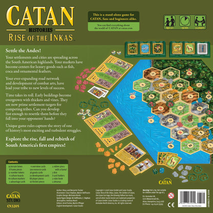 CATAN - Rise of the Inkas - Board game chiến thuật Đế chế Inka - CATAN Studio