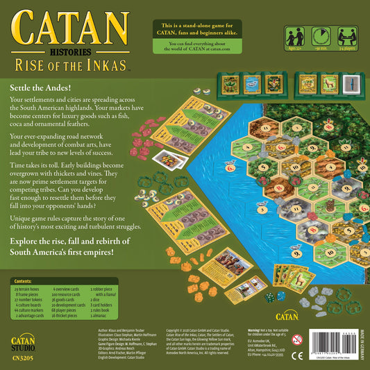 CATAN - Rise of the Inkas - Board game chiến thuật Đế chế Inka - CATAN Studio