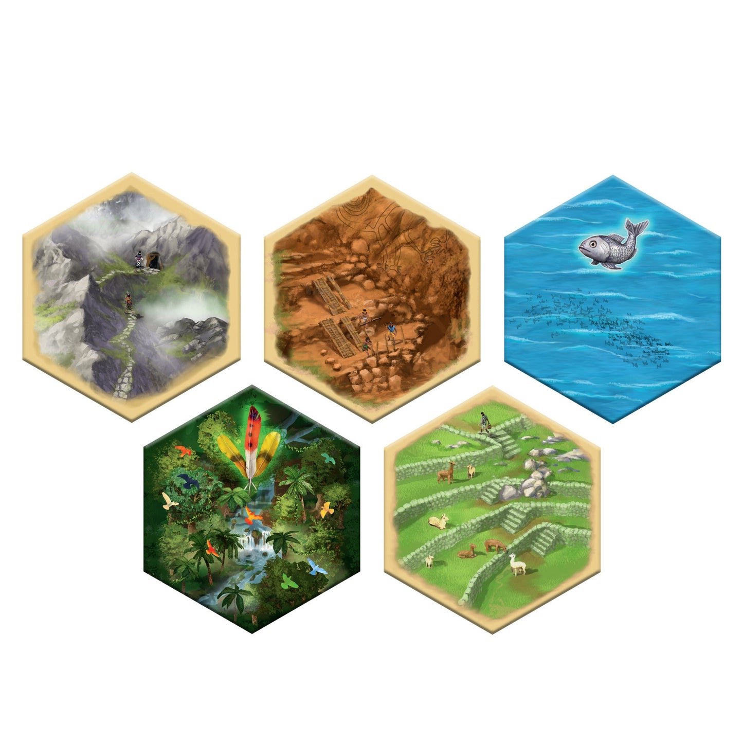 CATAN - Rise of the Inkas - Board game chiến thuật Đế chế Inka - CATAN Studio