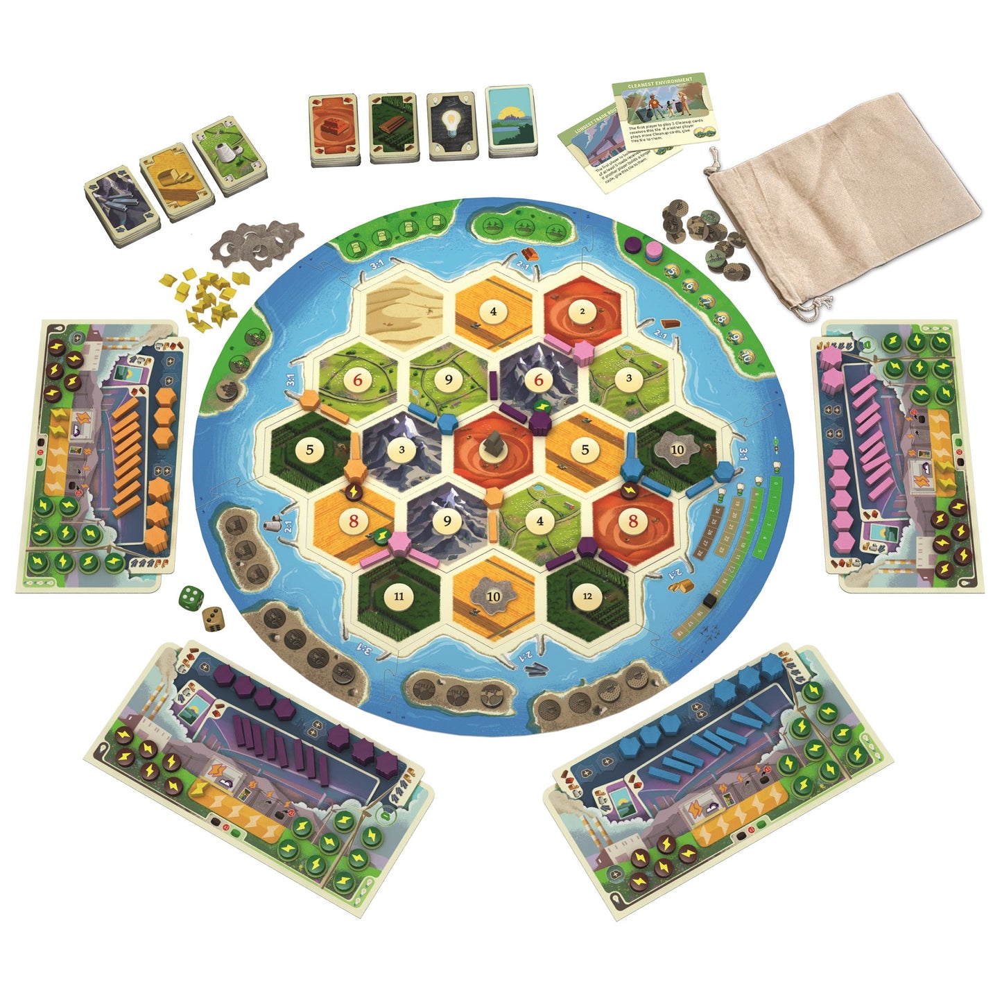 CATAN New Energies Board Game - Trò chơi Board Game Chiến thuật - Catan Studio