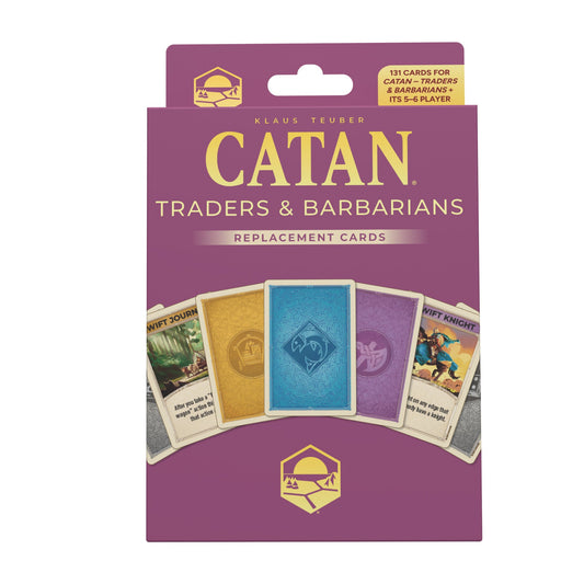 CATAN® – Traders & Barbarians Cards Accessory™ - Bộ thẻ bài thay thế - Catan Studio