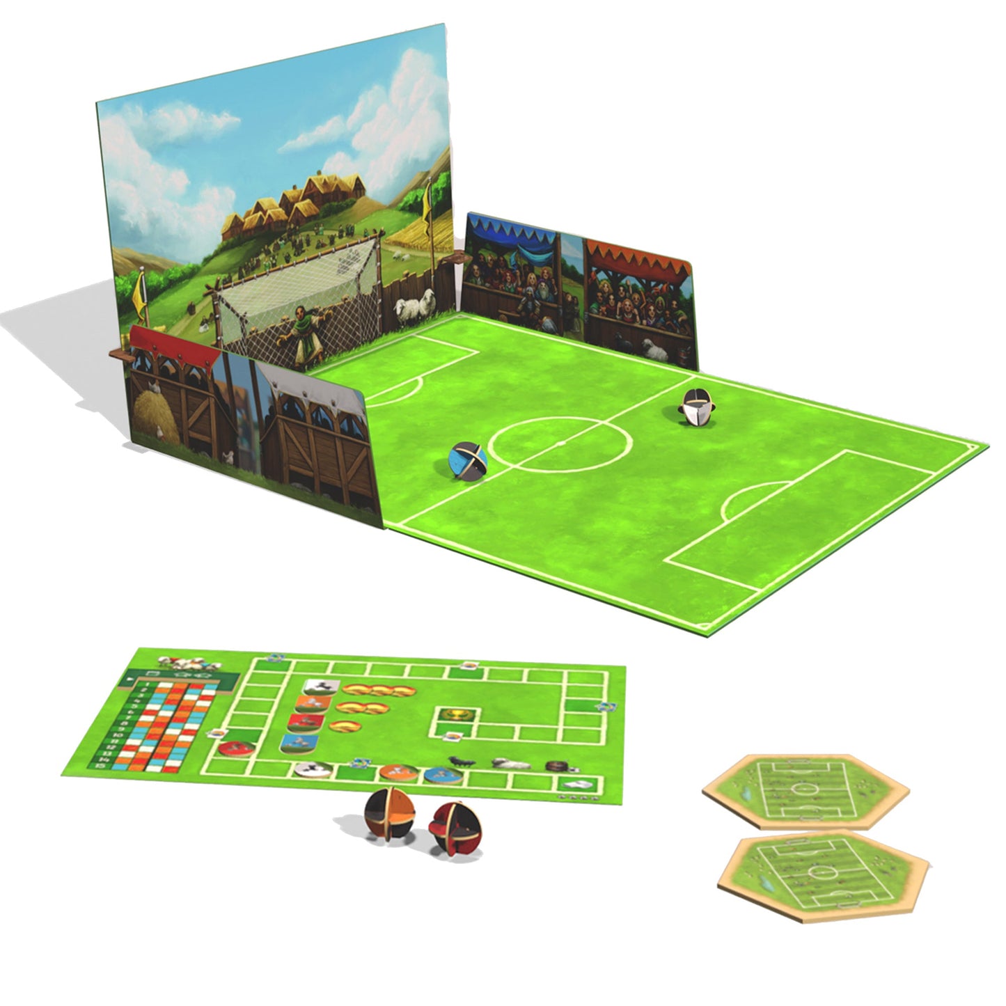 CATAN Soccer Fever SCENARIO EXPANSION - Bản mở rộng trò chơi chiến thuật bóng đá - CATAN Studio