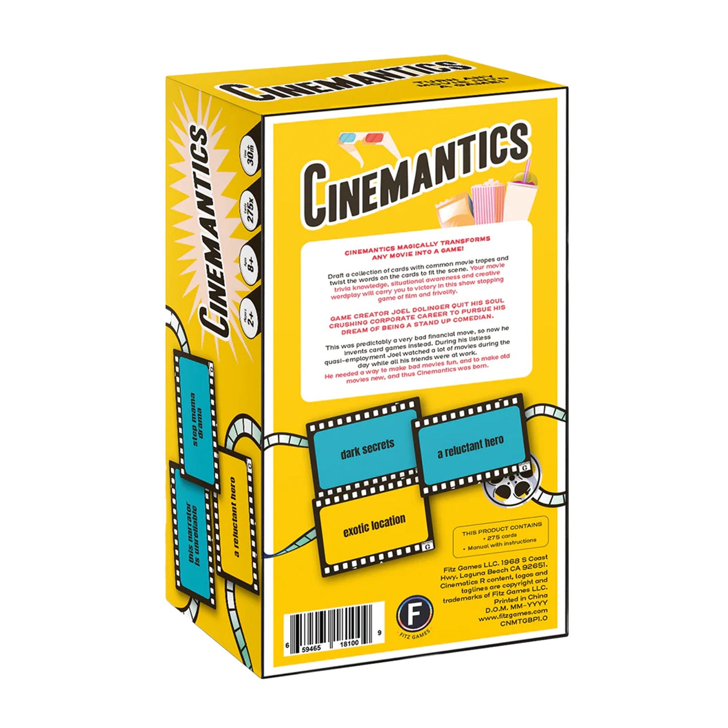 Cinemantics (G) - Trò chơi Board Game tiệc tùng điện ảnh - Fitz Games
