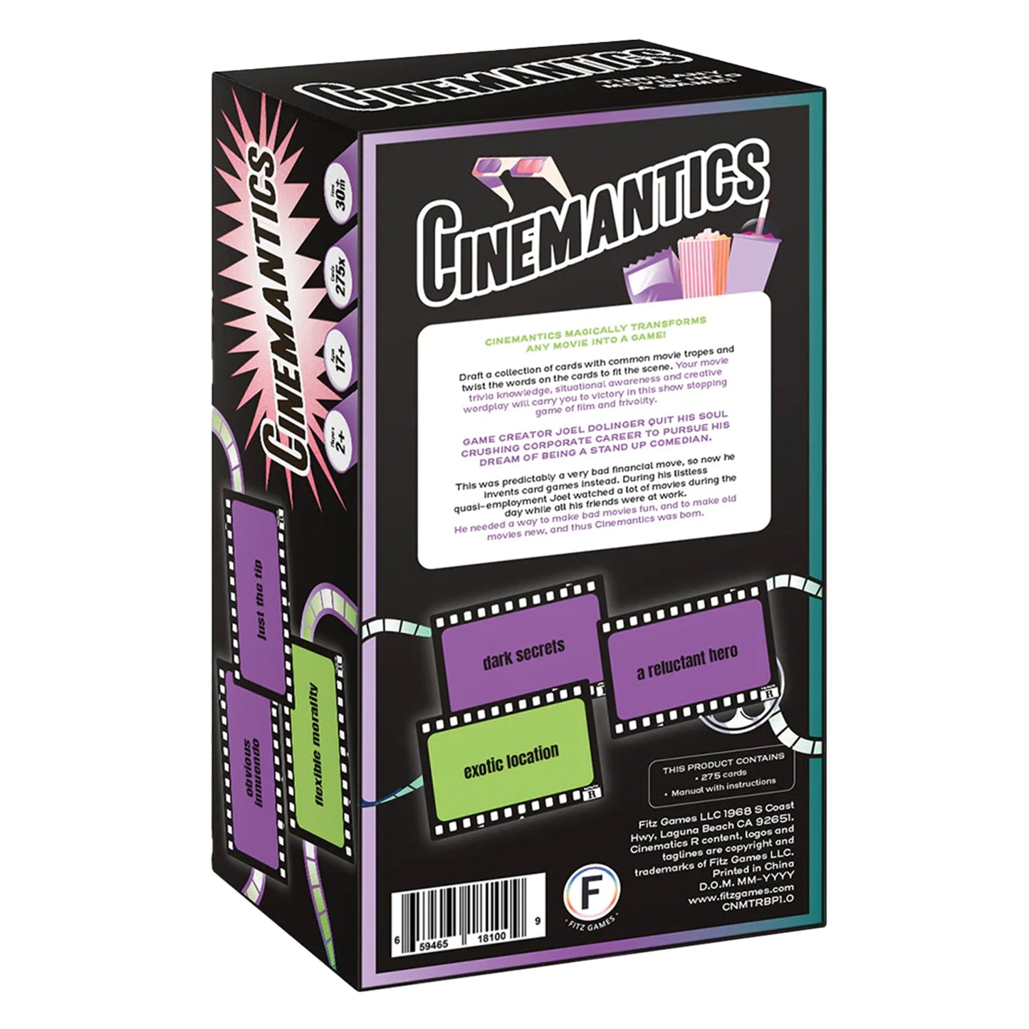 Cinemantics (R) - Trò chơi tiệc tùng xem phim lầy lội - Fitz Games