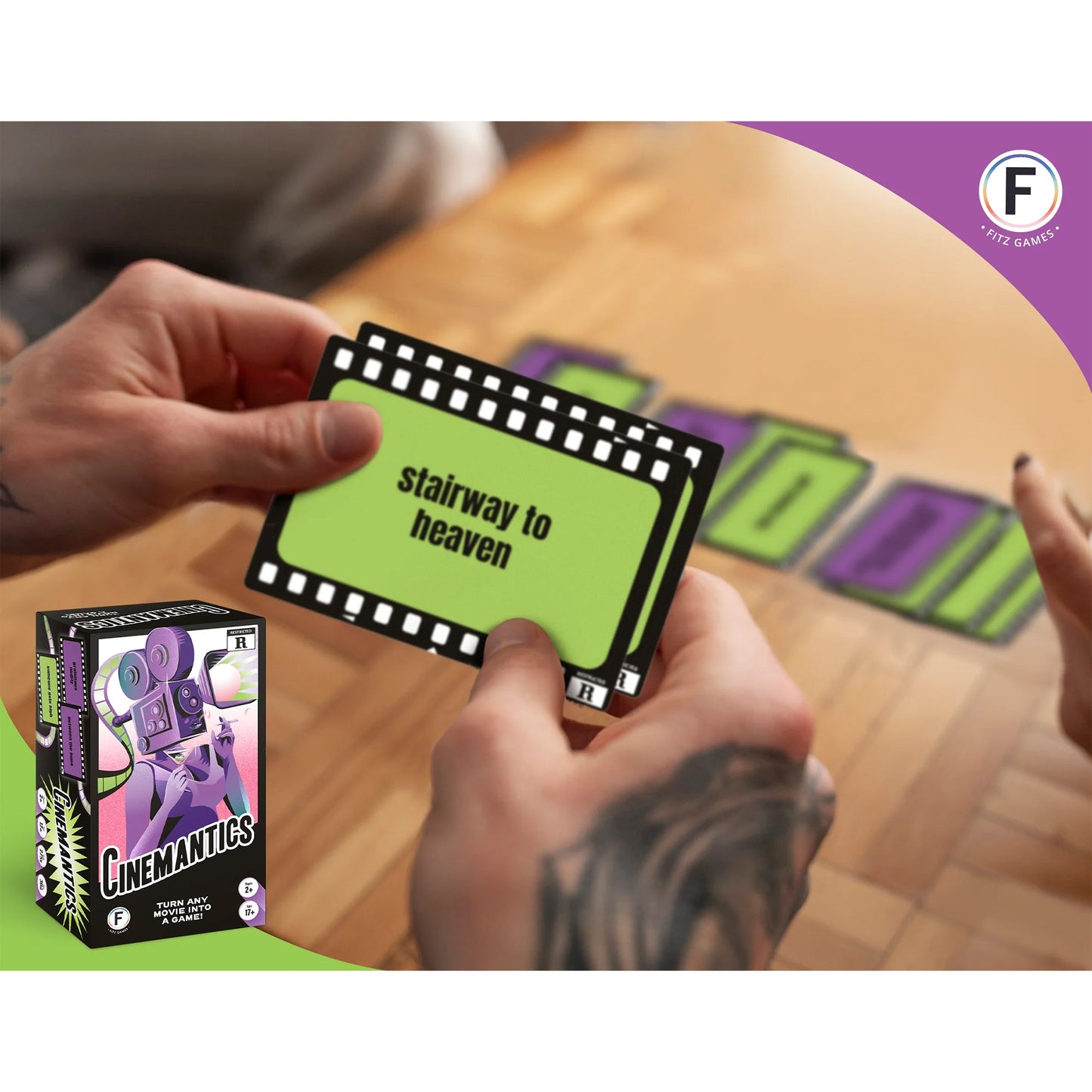 Cinemantics (R) - Trò chơi tiệc tùng xem phim lầy lội - Fitz Games