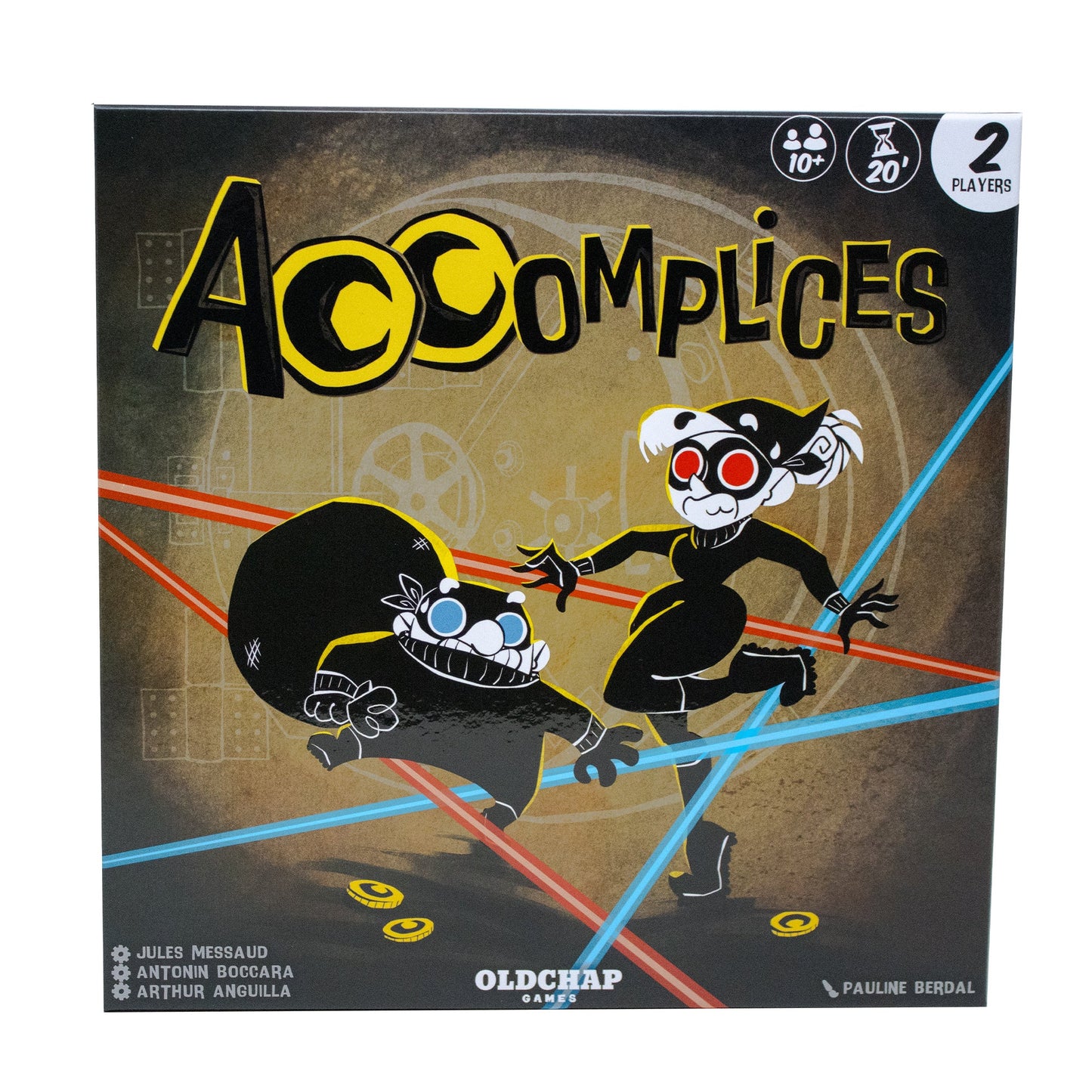 Accomplices Board Game - Trò chơi board game hợp tác 2 người - Blackrock Games